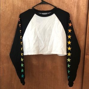 Crop top sweater